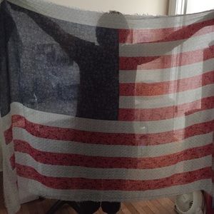 Old Navy American Flag Scarf