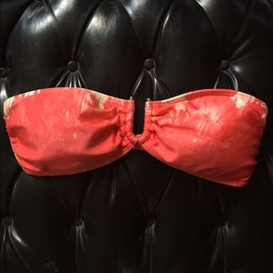 Tie Dye Insight Bandeau Bikini Top