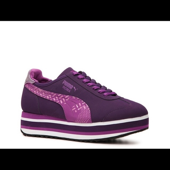 puma roma purple