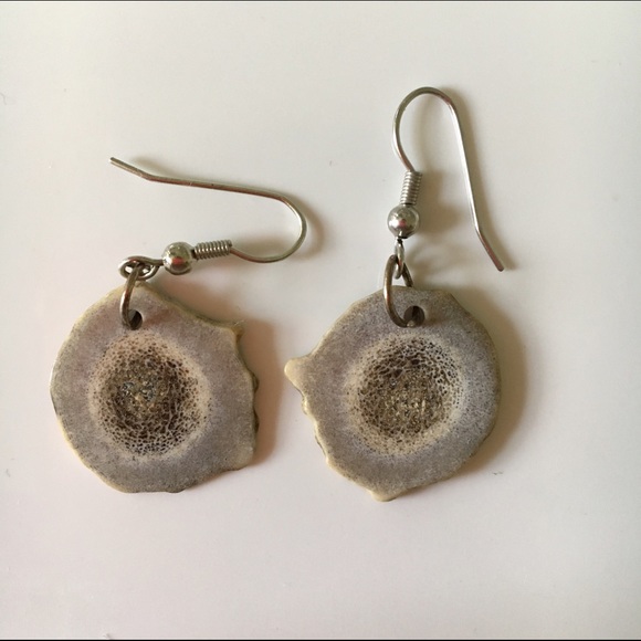 Deer Antler Earrings