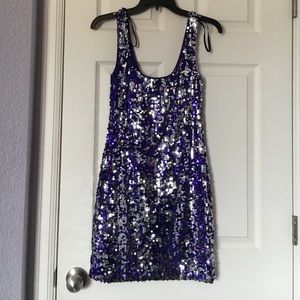Glistening party dress