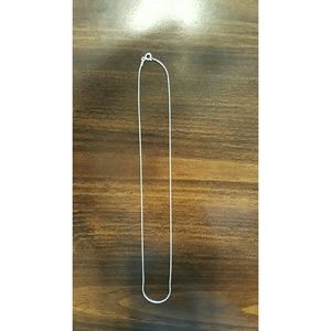 NWOT 16" sterling silver chain