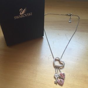 Swarovski "key to my heart" necklace