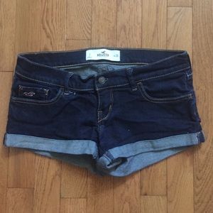 Hollister jean shorts