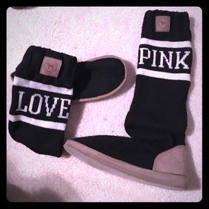 Victoria's Secret knot boots!