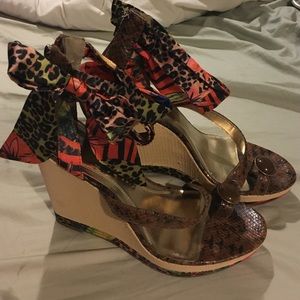 Falchi wedges only worn once