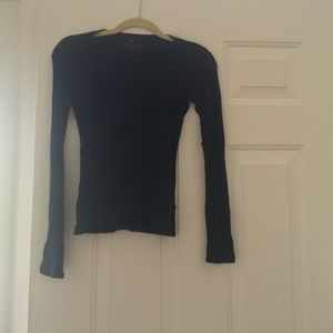 Black long sleeved shirt
