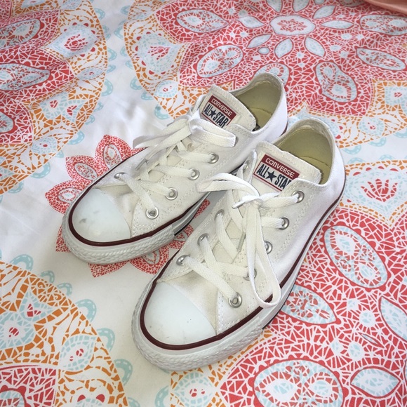 White Converse Sneakers