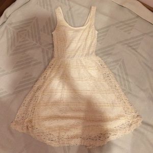 Merona Ivory Lace Dress