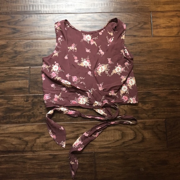Flynn Skye Amelia Crop Top Dangling Bouquet