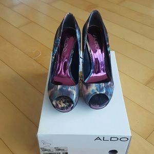 ALDO satin pumps