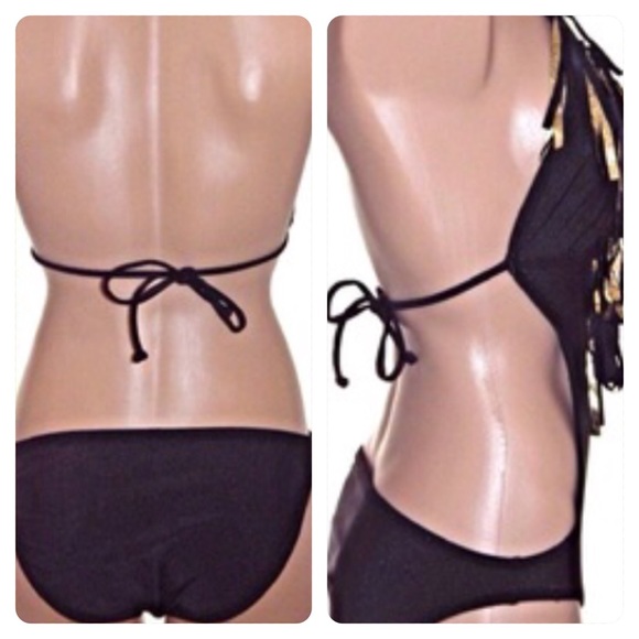 NWT! SPORTS ILLUSTRATED for target fringe monokini - Picture 2 of 2
