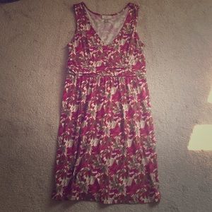 Loft Pink Summer Dress