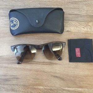 Ray Ban Highstreet 57mm gradient brown