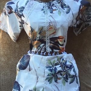 WEI XIAO two-piece outfit