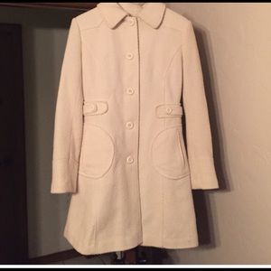 Small Cream Peacoat