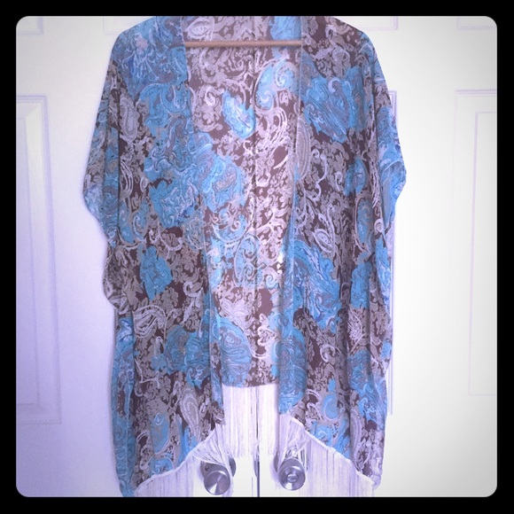 Blue cover up