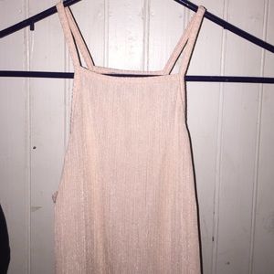 light pink Charlotte Russe crop top