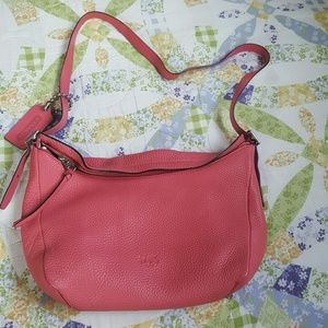 Salmon pink Coach Purse NWOT