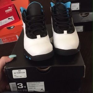 Air Jordan 10 "Powder Blue" (Preschool)