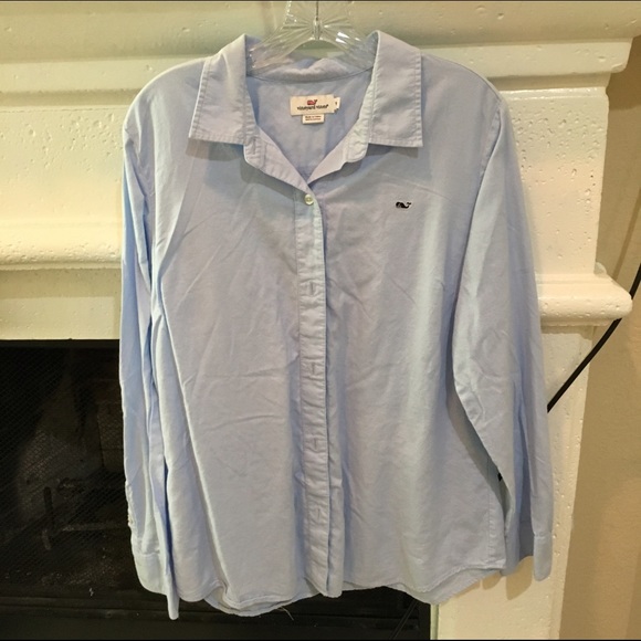 Vineyard Vines light blue Oxford shirt size 16