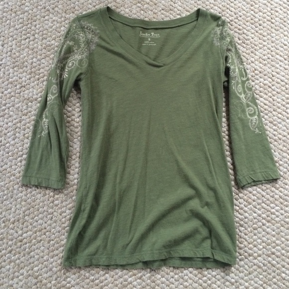 Lucky Brand 3/4 length sleeve T-Shirt, S.