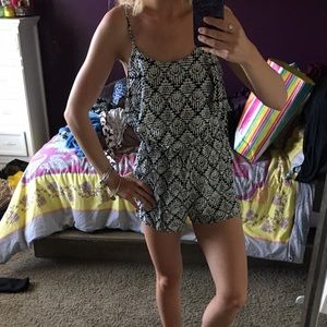 Patterned Romper