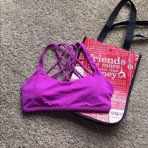 Free To Be Wild Lululemon Bra
