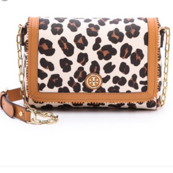 Tory burch cross body ocelot Robinson
