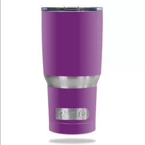 RTIC 30 oz cup with Purple Wrap