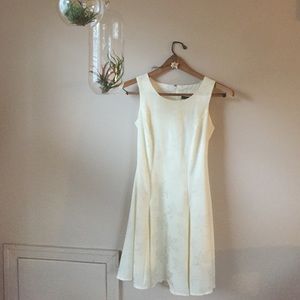 Ivory Slip Dress 90s