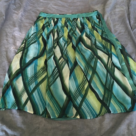 Worthington Silk Ballet Skirt with Side Tie
