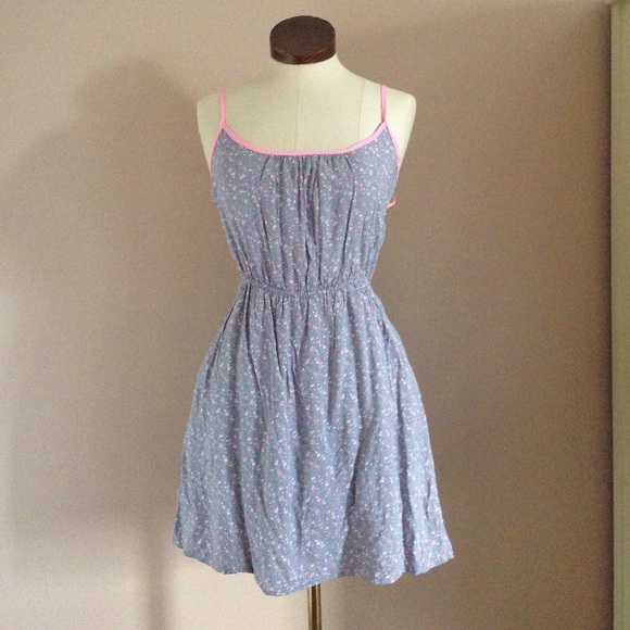 Mimi Chica purple and pink floral dress - Picture 1 of 2