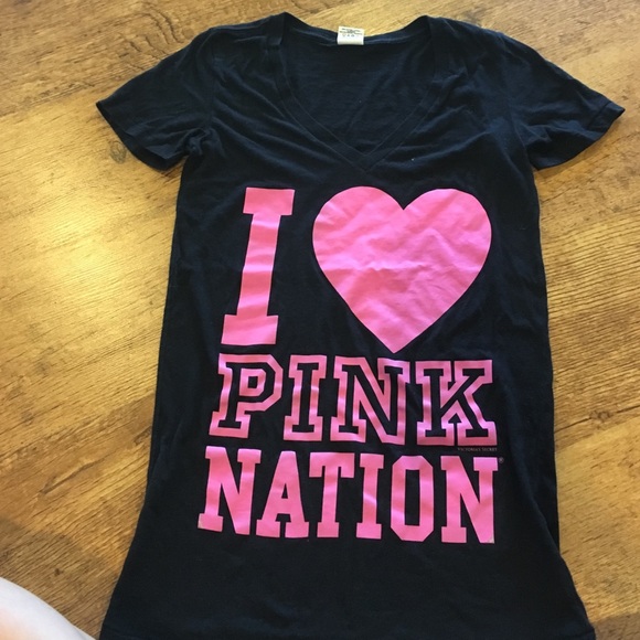Black Victoria secret v-neck.