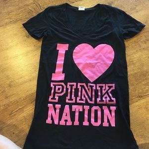 Black Victoria secret v-neck.