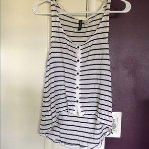 Stripped High Low Tank