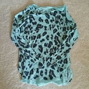 Leopard print long sleeve