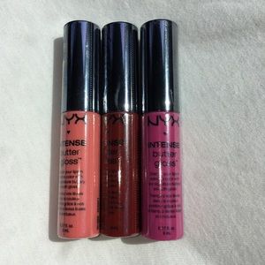 NEW NYX Intense Butter Gloss Bundle