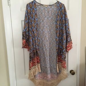 Altar'd State Flowy Bohemian Kimono