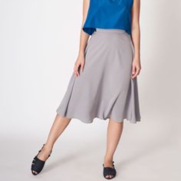 American Apparel Midlength Circle Skirt 