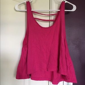 Pink Crop Tank