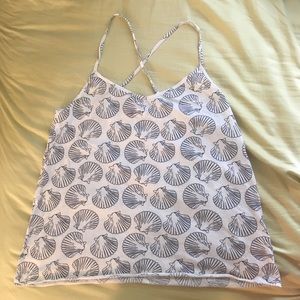 H&M seashell tank