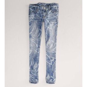American Eagle Paisley Jeggings