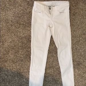 American Eagle Jeggings White