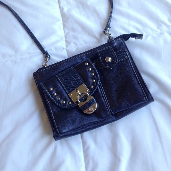 Dark blue purse