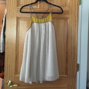 Pleated shift dress from Urban Outfitters