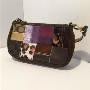 Coach patchwork handbag