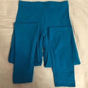 Blue leggings - AA