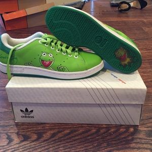 LTD ED. "Kermit The Frog" Adicolor sz7.5Y