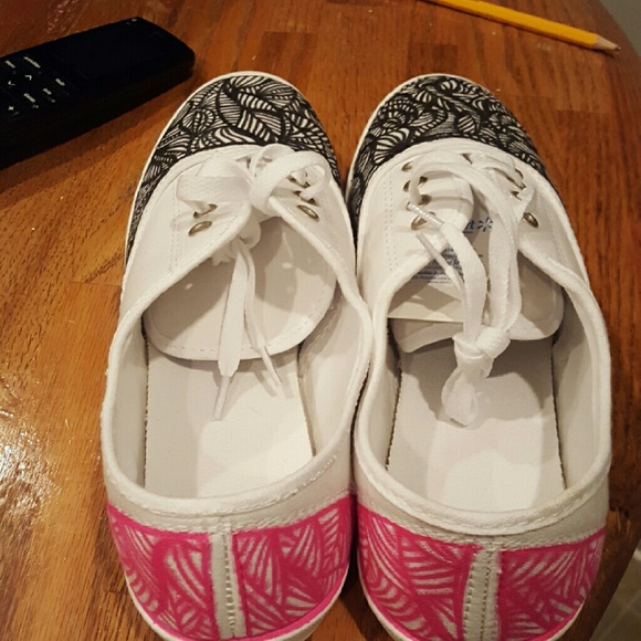 Hand drawn shoes